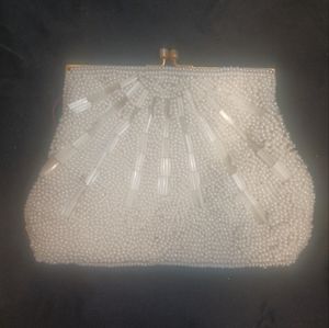 Hand made beaded purse